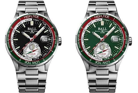 ボールウォッチ オーシャンエクスプローラー GR×RDベゼル DM3120C-S1CJ-GR 上野