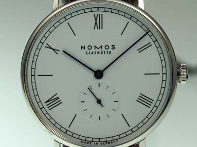 ラドウィッグ 38 エナメルホワイト — NOMOS Glashütte