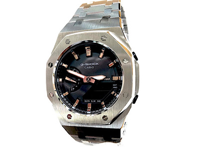 G-SHOCK GMA-S2100-1AJF MOD カスタム品 G-SHOCK (カシオーク)メタル